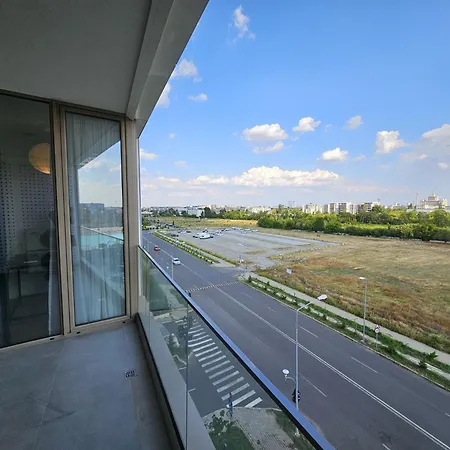 아파트 Lagoon Park With View 부쿠레슈티